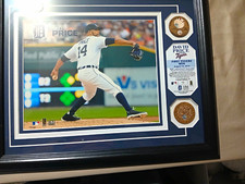 David Price Detroit Tigers Signed Framed Original Photo First Win 2014 picture