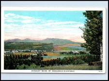 Postcard MT. SADDLEBACK IN DISTANCE, RANGELEY, MAINE K75 picture