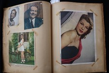 1940'S MOVIE STARS SCRAPBOOK - CAROLE LOMBARD - RITA HAYWORTH - E 24880 picture