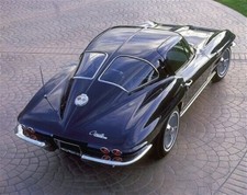 Art Deco Vintage Mid Century Atomic Modern Jet Space Age Chevrolet Corvette Car picture
