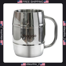 Stainless Steel 32oz Beer Stein Double Wall Mug with Handle picture