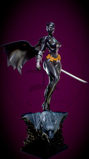 Painted Batgirl Cassandra Cain Statue 1/4 Sexy Figure picture