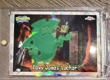 π₯2025 Topps SpongeBob l Davy Jones' Locker cracked ice nightshift manager SSP picture