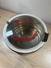 Vintage Shotwell's Marshmallows Glass Lid Tin 10
