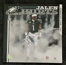 Jalen Hurts Philadelphia Eagles NFL Late 2023 2024 12 Inch Calendar New picture