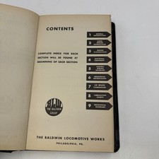 1944 Baldwin Diesel-Electric Switching Locomotives Service Manual BLW Railroad picture