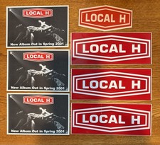 Vintage Local H Sticker Postcard Lot Grunge Alternative Promo Island Records OG picture