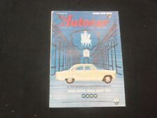 1956 OCTOBER 12 THE AUTOCAR MAGAZINE - LONDON SHOW GUIDE - BRITISH - J 7836 picture