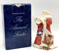 Royal Copenhagen 2003 Annual Santa's List Limited Edition Porcelain Figurine Box picture