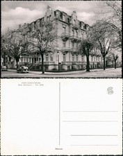 Postcard Bad Nauheim Park Sanatorium Street Lot 1955 picture