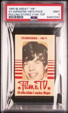 ROLLING STONES - MICK JAGGER  ON TOP  PACK - 1965 Dutch HB Set # 145 - PSA 9 picture