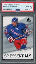 Wayne Gretzky 2011 Upper Deck SP Authentic Hockey Card #171 Graded PSA 10 picture