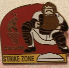 1996 Atlanta Olympic Pin Baseball Strike Zone picture