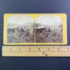 Bissell Hill Vermont Valley Stereoview A. F. Clough Warren NH 1870s picture
