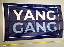 ANDREW YANG FLAG  USA SELLER Yang Gang Biden Harris USA Poster Sign 3x5 picture