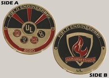 UL Field Engineering 2020 Insigniter Conatus Commemorative Challenge Coin 3#H picture