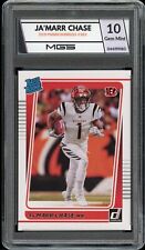 2021 Panini Donruss Ja'Marr Chase MGS GRADED 10 GEM #262 RC 🔥 ROOKIE Bengals WR picture