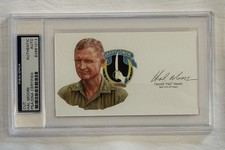 Lt Gen Hal Moore GOE Signed Cut We We’re Soldiers Vietnam PSA COA picture