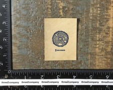 Vintage Lawrence University Of Wisconsin Leather Tobacco Premium Patch 1910's picture