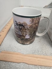 Danbury mint, ducks of north america mug, the eldean bridge, wild wings, box picture