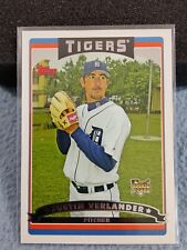 2006 TOPPS JUSTIN VERLANDER #641 ROOKIE RC DETROIT TIGERS picture