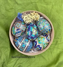 Handmade Goose high quality easter egg Holiday gift idea Ukrainian easter egg  picture