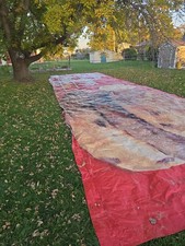 Very Large 48 Foot By 14 Foot McDonald's Advertising Banner Tarp 2018 Billboard picture