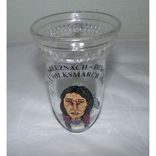 Vintage 1988 Bad Kreuznach-Dexheim IVV Volksmarch Glass Horn Mug 6in picture