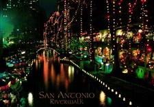 Riverwalk San Antonio Texas Postcard picture