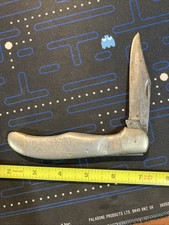 RARE VINTAGE CASE XX Single Blade FOLDING HUNTER KNIFE 6165 SAB 1949-64 w/Custom picture