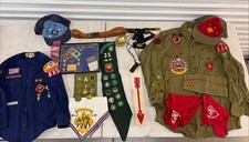 Vintage Boy Scouts of America BSA Mixed Patch /handkerchiefs Lot 1960s 70’s picture