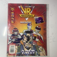 Saban’s VR TROOPERS Official 3D Comic Issue June 1996 A NEW FACE picture