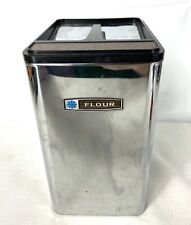 MasterWare Metal Flour Canister 9” Tall picture