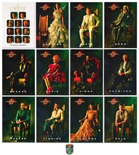 THE HUNGER GAMES: CATCHING FIRE - Capitol Couture Fashion - 12 Card Promo Set picture