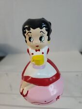 Vintage Betty Boop In Waitress Outfit Holding Teacup 4
