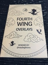 Fourth Wing Page Overlays Fairyloot Exclusive New Set of 4 Mary Begletsova picture