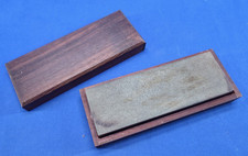 Vintage Natural Stone in Wooden Box w/ Grooved Bottom 6 x 2 x 1 picture