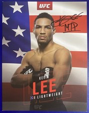 Kevin Lee SIGNED Photo Official UFC / MMA Fighter Autograph with COA picture