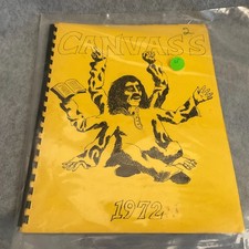 1972 CANVASS Coronado High School 1972 Writings & Art Coronado, California -Rare picture