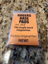 Vintage Rogers Mag Base Pad Fit 1911 Single Stack Mag, No Hole, OLD-BUT-NEW picture