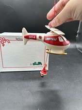 2014 UofL University Of Louisville Cardinals Helicopter Danbury Mint Ornament picture