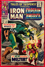 Marvel Comics Tales of Suspense #89 (1967) Iron Man, Captain America picture