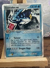 Pokemon TCG Gyarados EX 109/112 Holo Fire Red & Leaf Green Vintage 2004 EX picture