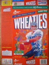 Roger Staubach Dallas Cowboys Super Bowl Replays AND LeRoy Neiman Wheaties boxes picture