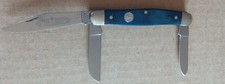 Boker Tree Brand 3 Blade pocket Knife Blue Bone Germany Crispy Clean. picture