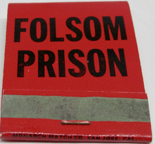 Folsom Prison Gay Bar San Francisco California 1898 Folsom Street FULL Matchbook picture
