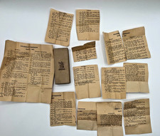 1921 Vintage  Education Ephemera Lot Clipped Newspaper Lessons Civics Physics picture
