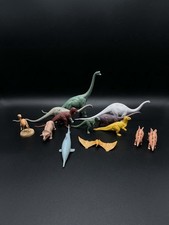 Lot of 13 Vintage 1980s British Museum Natural History Plastic Dinosaurs Figures picture