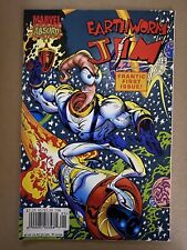 Earthworm Jim #1 Newsstand Version 2 Variant Marvel 1995 Comic Book picture