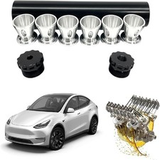Filter Trap, Black Aluminum Solvent Trap Kit, 1/2 x 28 & 5/8 x 24 Automotive picture